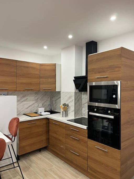 Sublime T2/ Cosy/ Clim/ Parking/Plage Menton Exterior photo